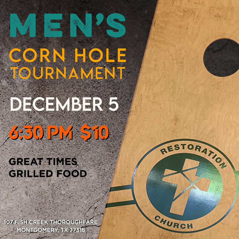 Men's Corn Hole Tournament