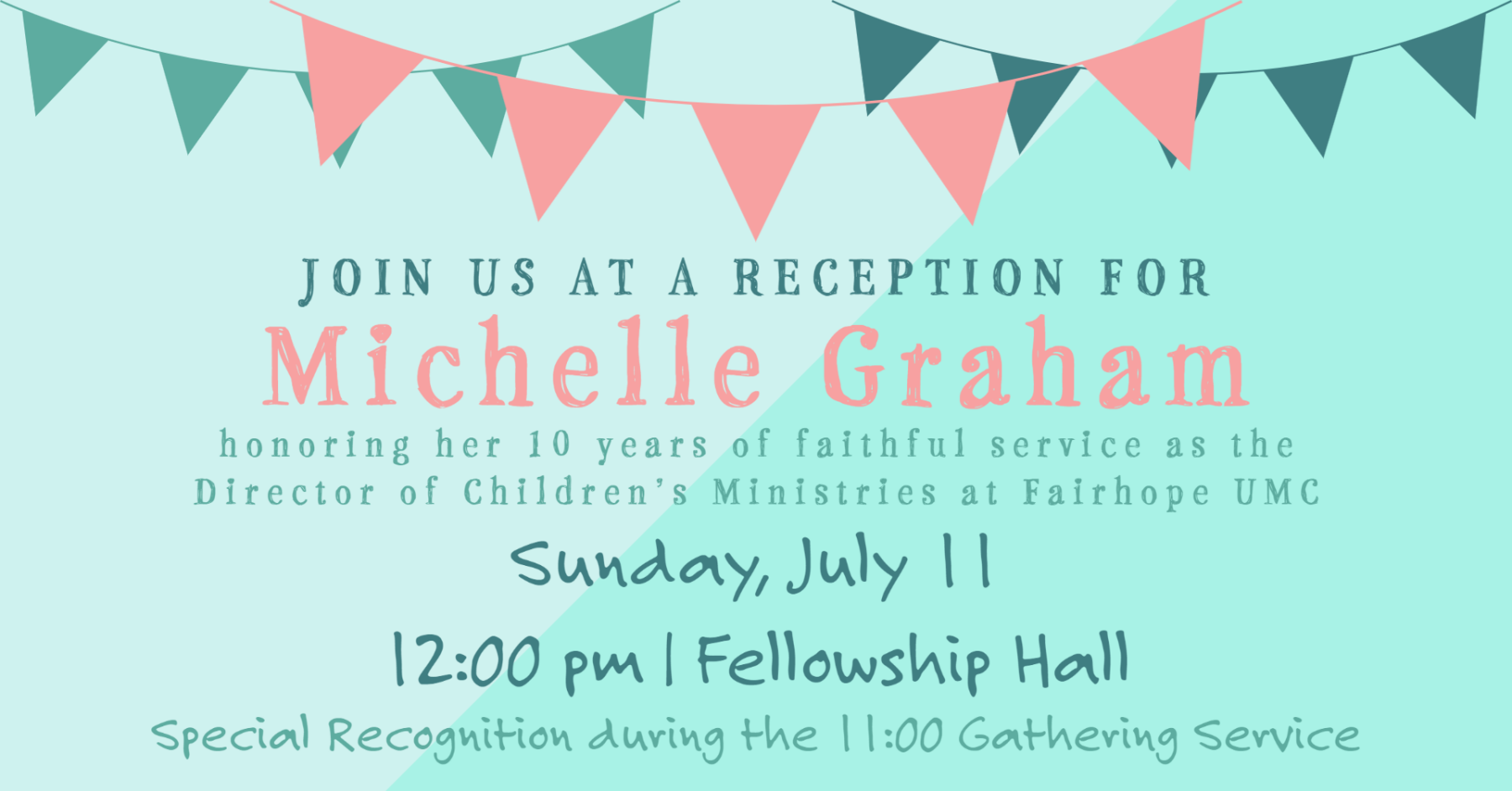 Reception for Michelle Graham