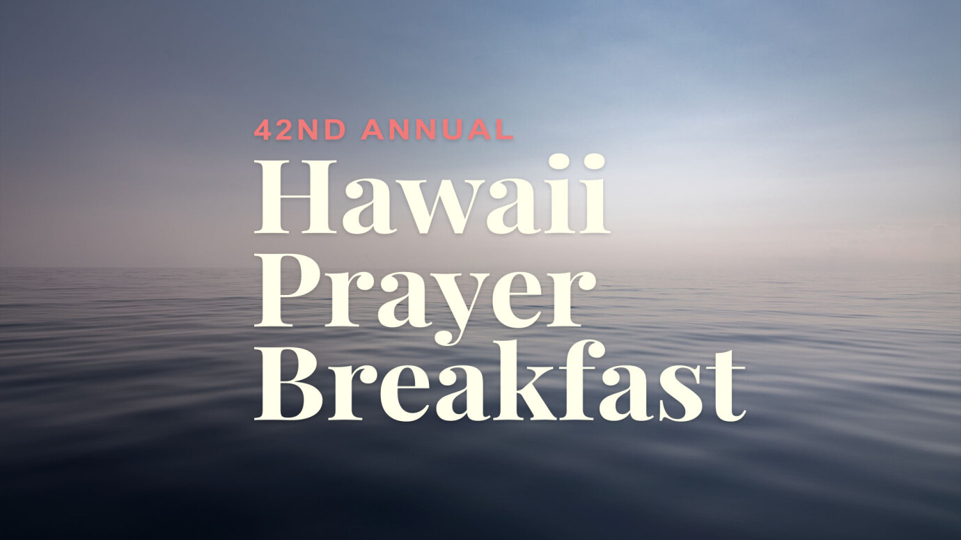 Hawaii Prayer Breakfast