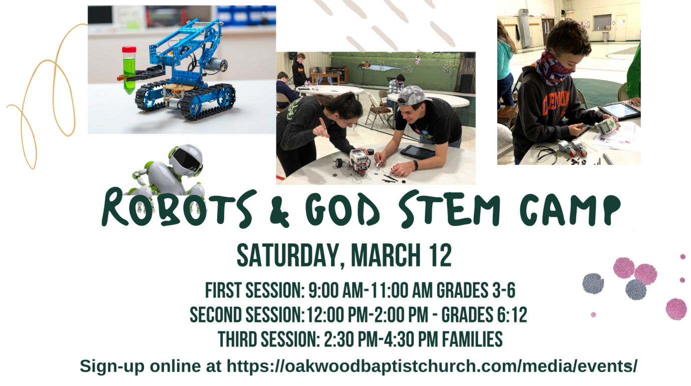 Robots and God STEM Camp by Camp Infinity