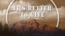 It's Better to Give