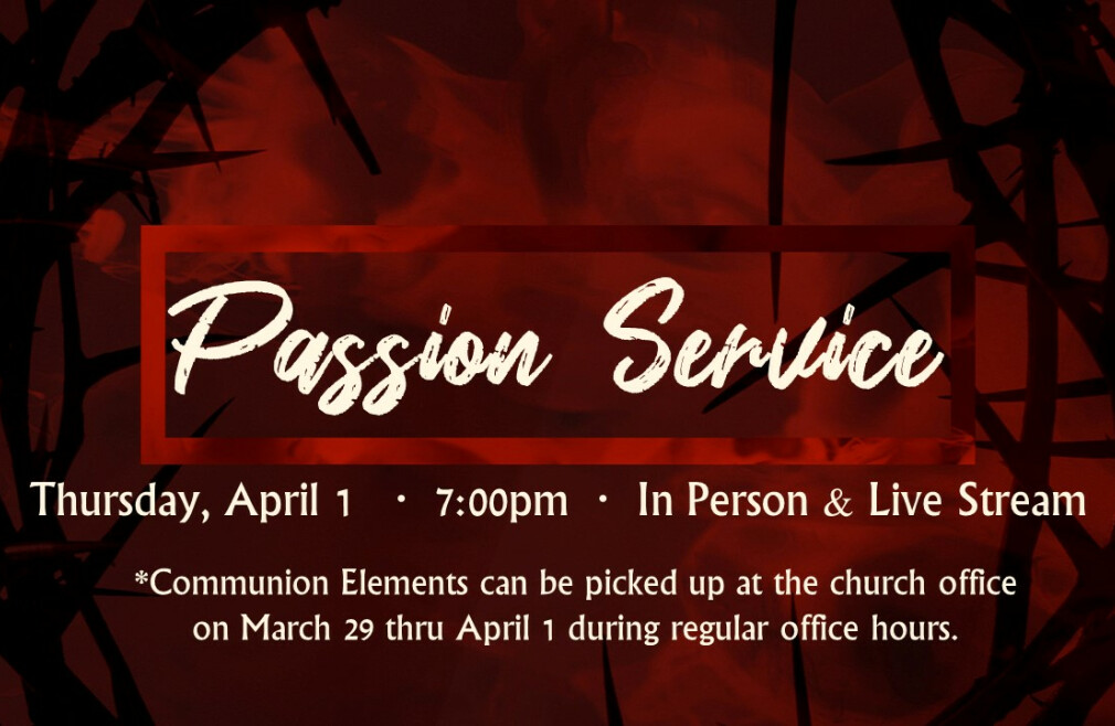 Passion Service