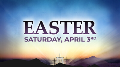 Easter - Sat, Apr 3, 2021