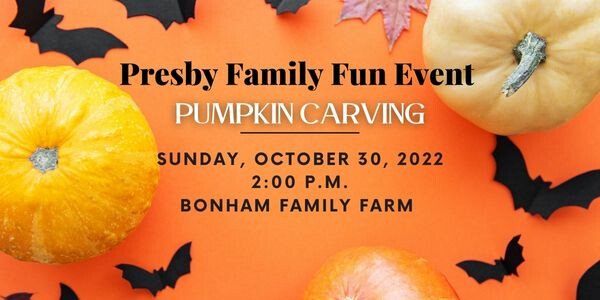 Pumpkin Carving - A Family Fun Event