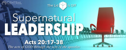 Supernatural Leadership