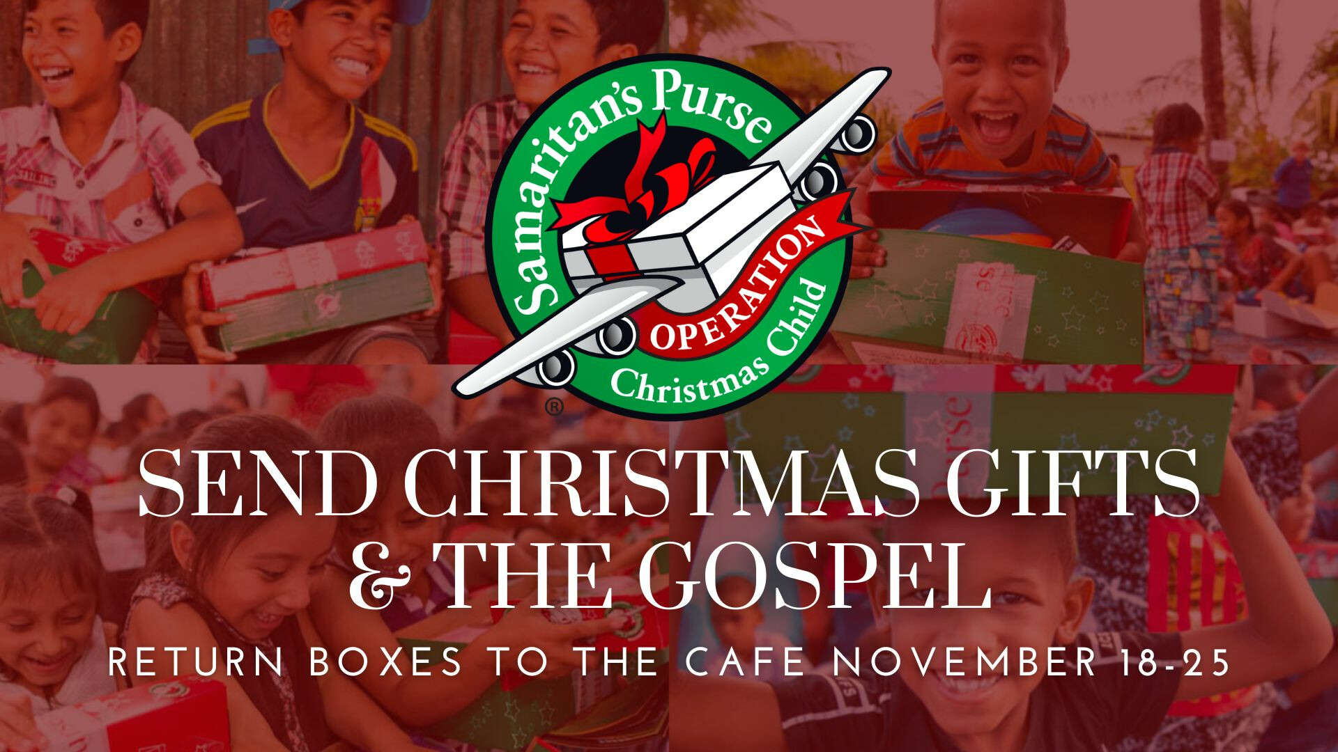 Operation Christmas Child Box Drop-Off