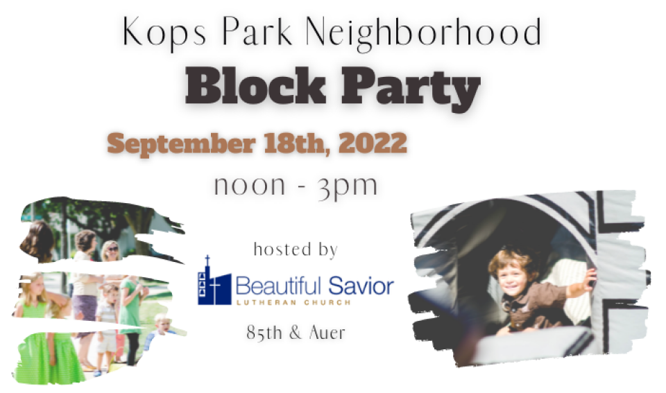 Kops Park Block Party