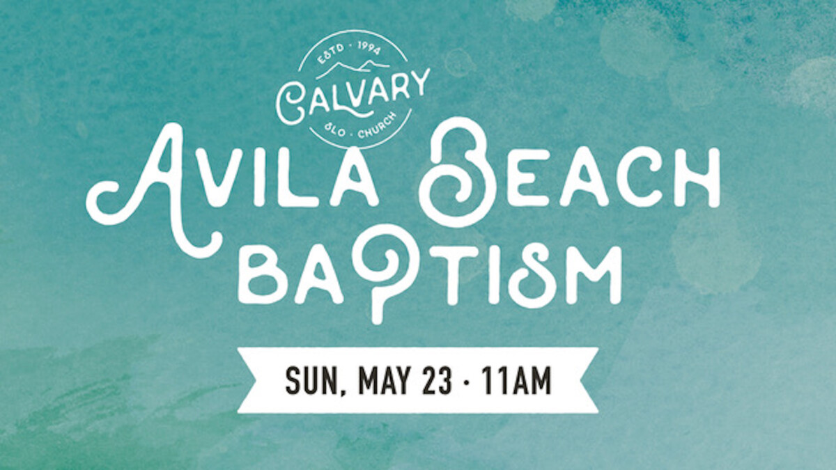 Avila Beach Baptism