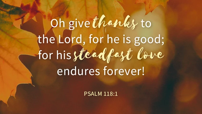Giving Thanks