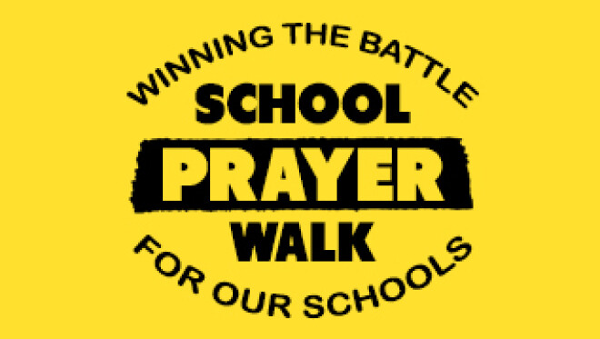 School Prayer Walk 2017