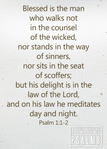 Psalms Study Week 1