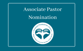 Associate Pastor Nomination
