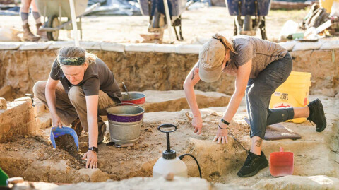 Wrapping Up Excavations at the First Baptist Church Archaeology Site -
