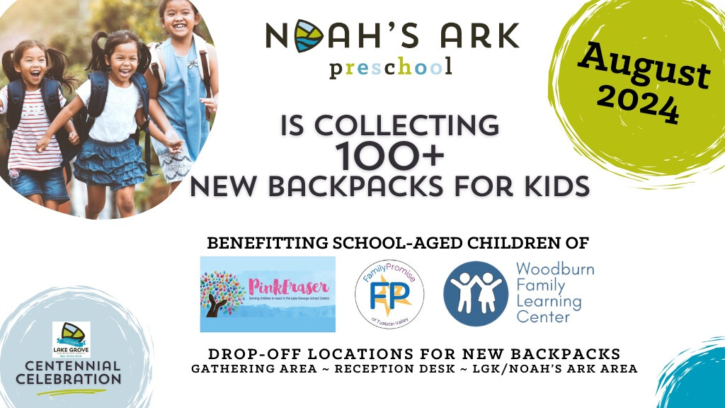 Noah's Ark Backpack Drive