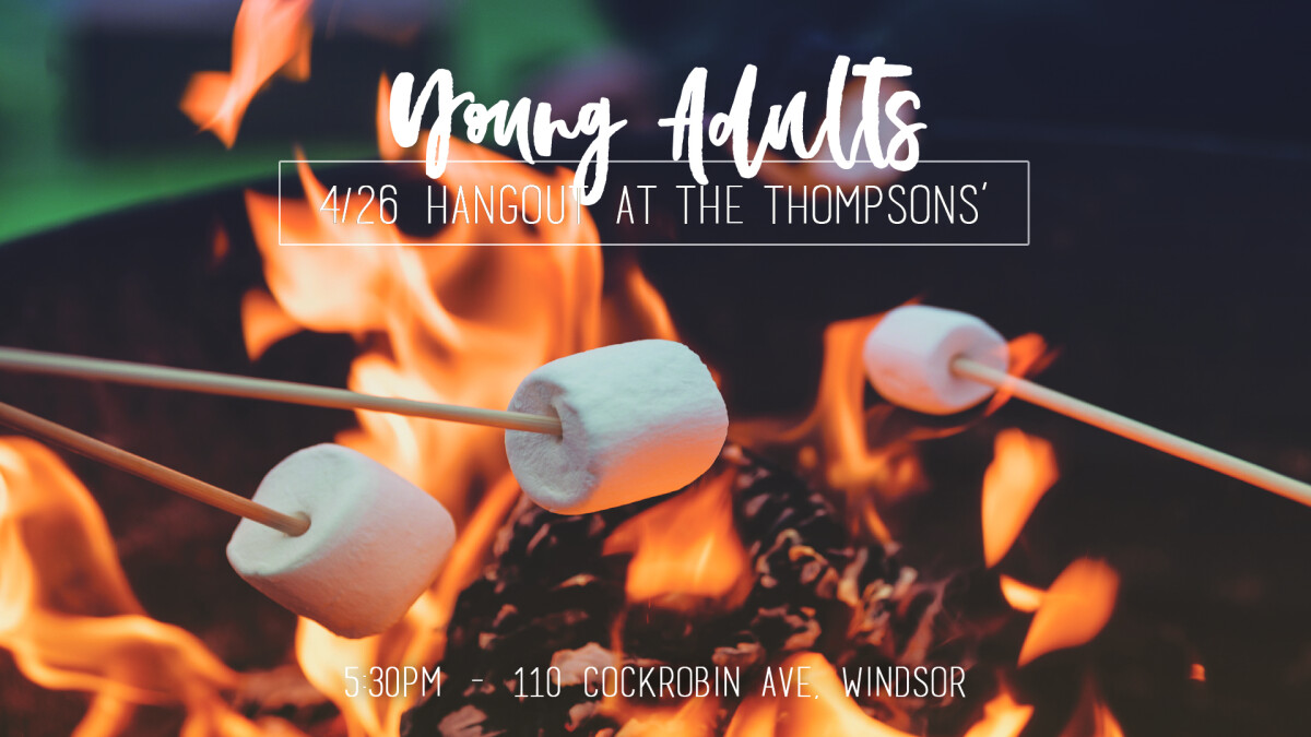 Young Adults Hangout at Thompson's