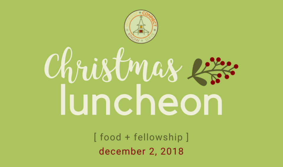 Christmas Luncheon 2018