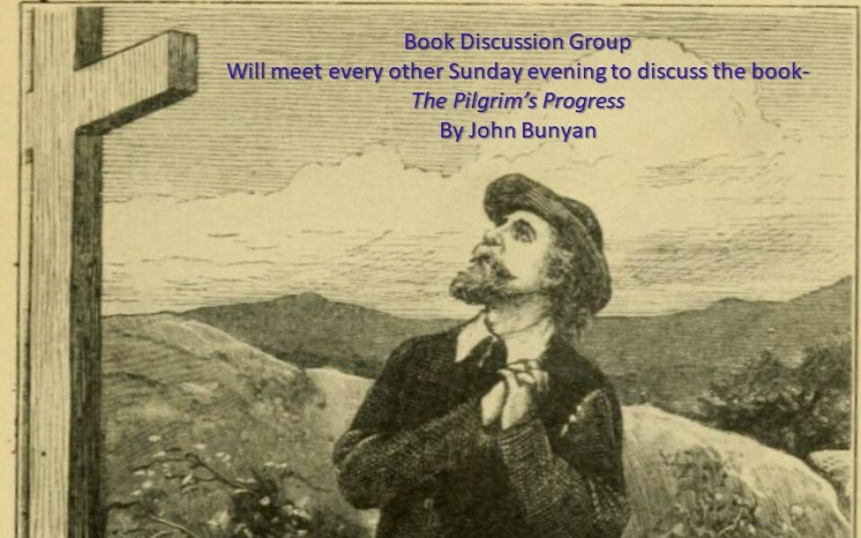 6:00 PM Book Discussion Group - The Pilgrim