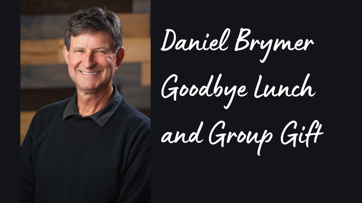 Daniel Brymer Goodbye Lunch and Group Gift