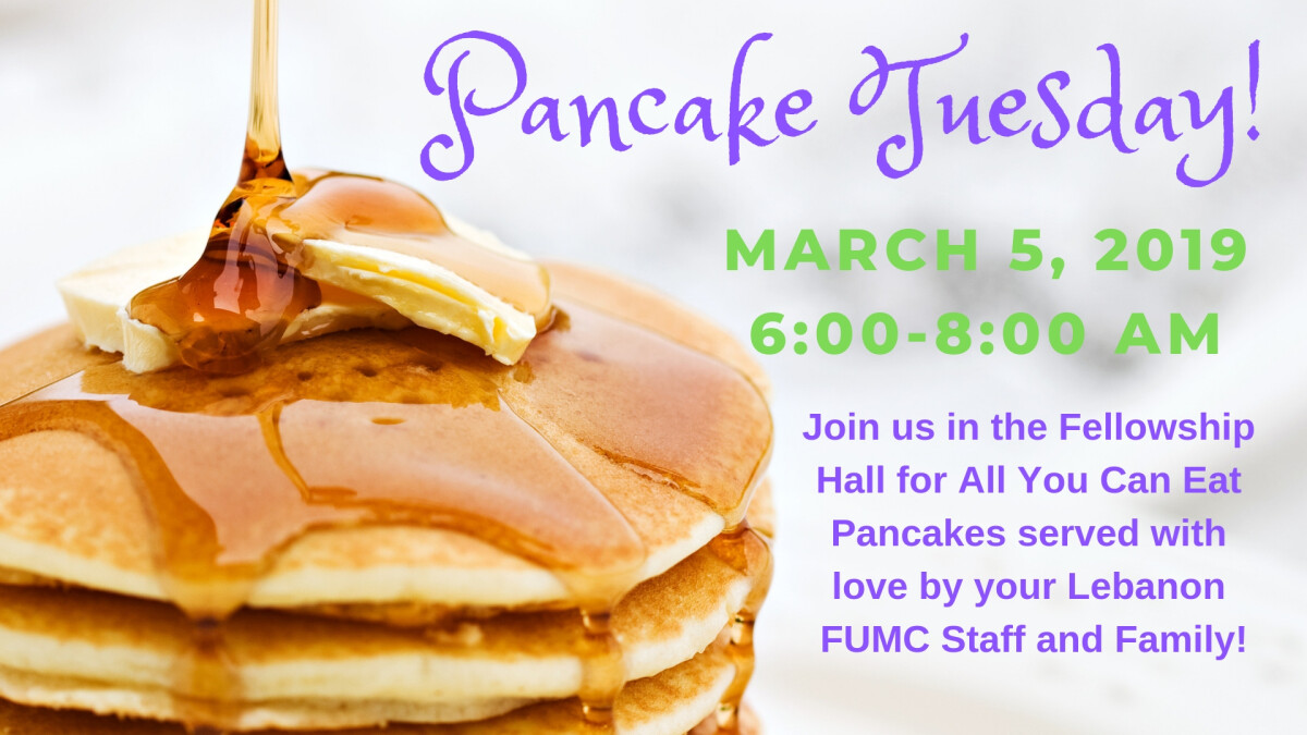 3rd Annual Pancake Tuesday Breakfast
