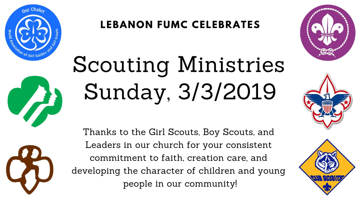 Scouting Ministries Sunday 2019
