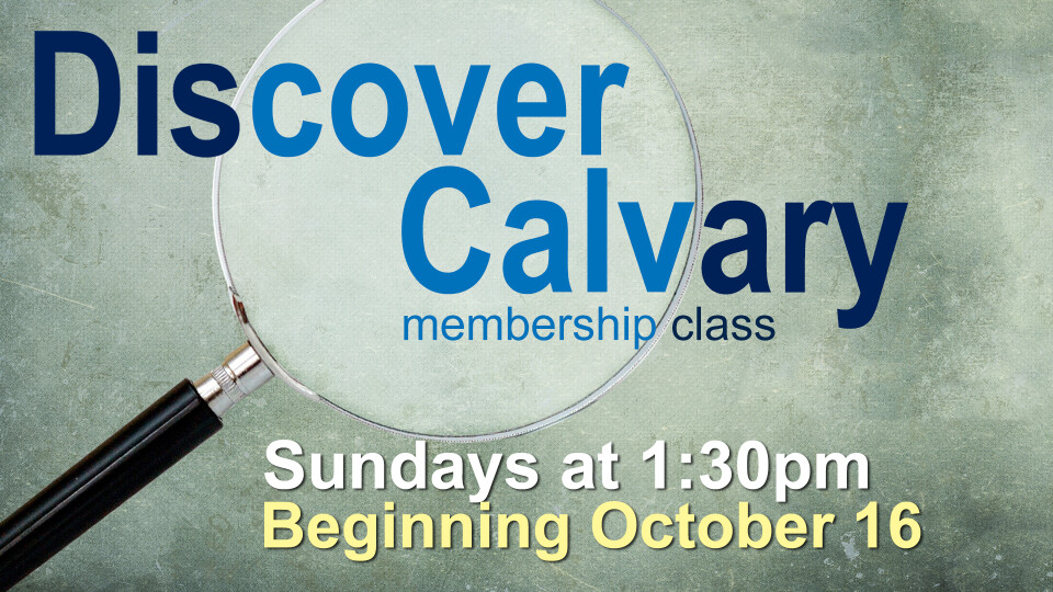 Discover Calvary