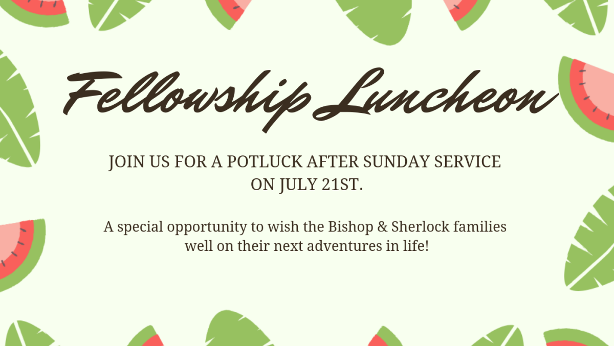 Fellowship Luncheon