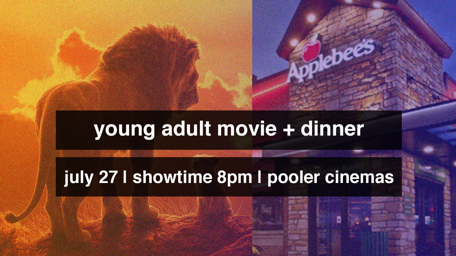 Young Adult Movie + Dinner Night
