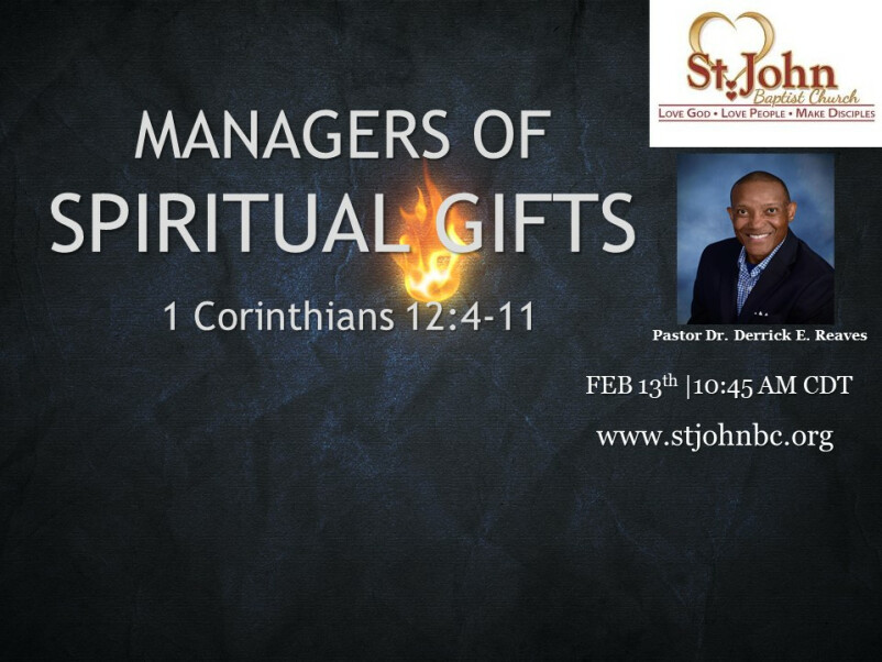 Managers of Spiritual Gifts