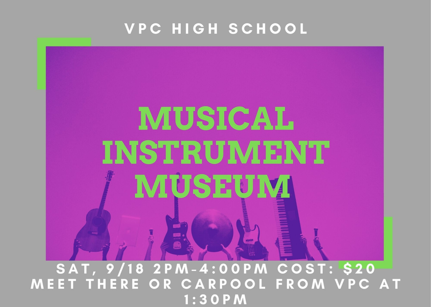 VPC High School: Musical Instrument Museum