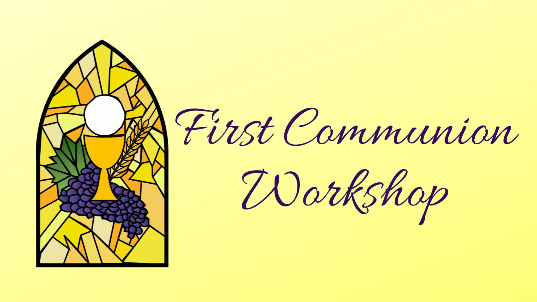 First Communion Workshop
