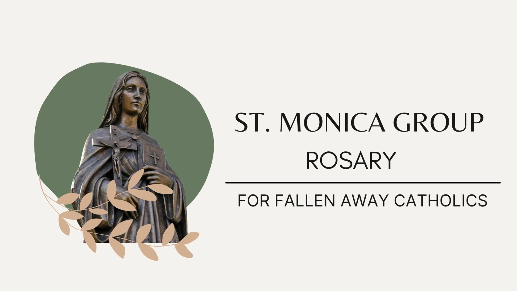 Sodality of St. Monica - Rosary