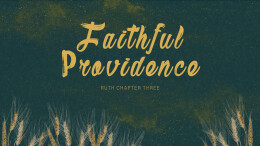 Faithful Providence