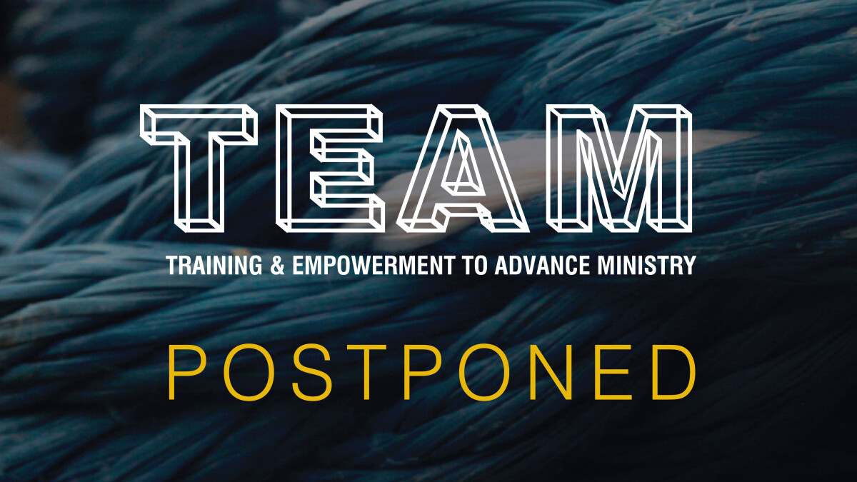 TEAM Meeting (Postponed)