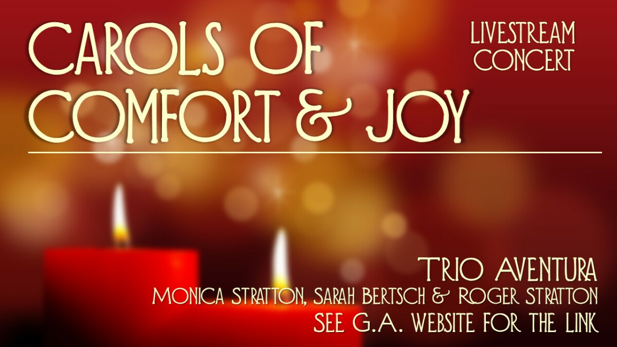 Cancled - Carols of Comfort and Joy (livestream only)