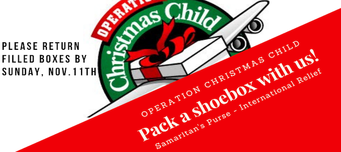 Operation Christmas Child Shoebox Collection