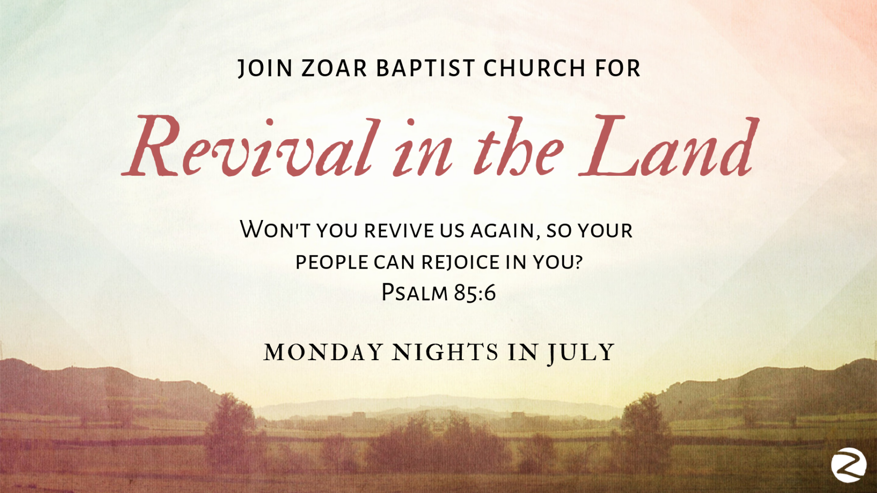 Revival in the Land 