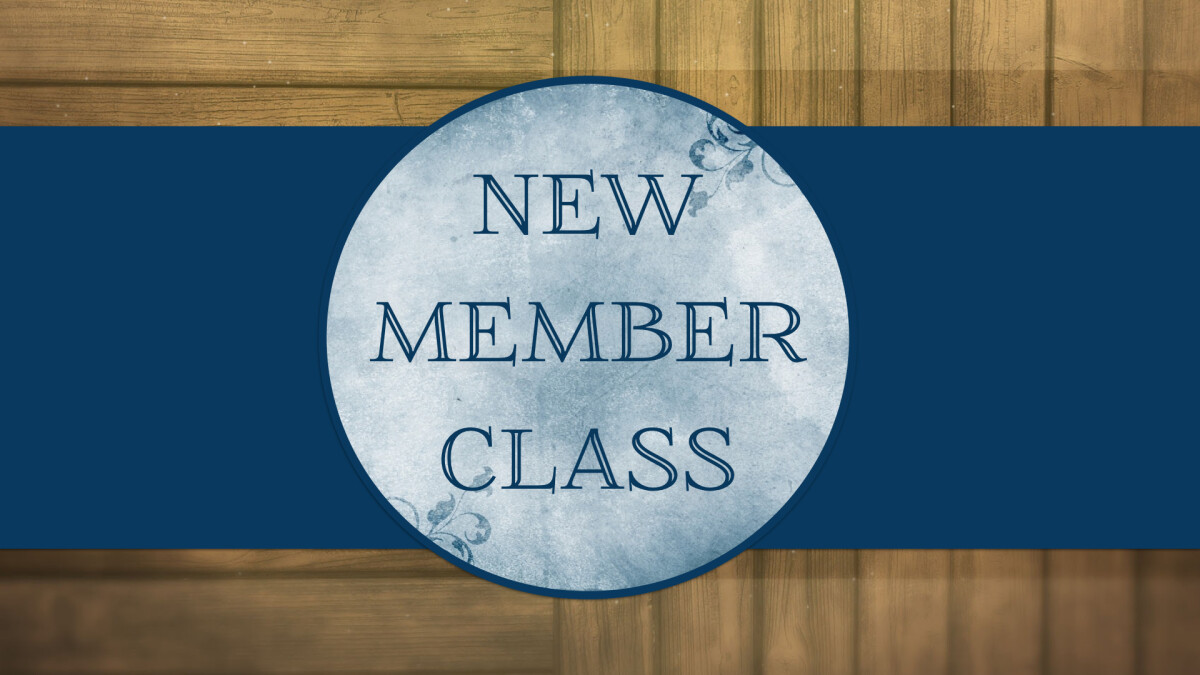 New Member Class - Fall Session
