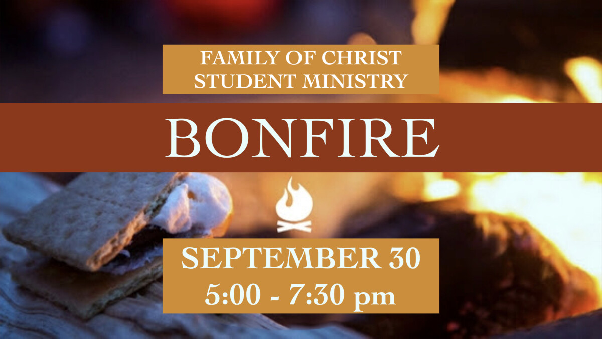 Student Ministry Bonfire