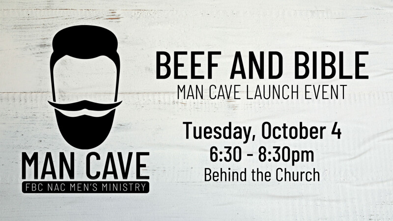Man Cave: Beef & Bible