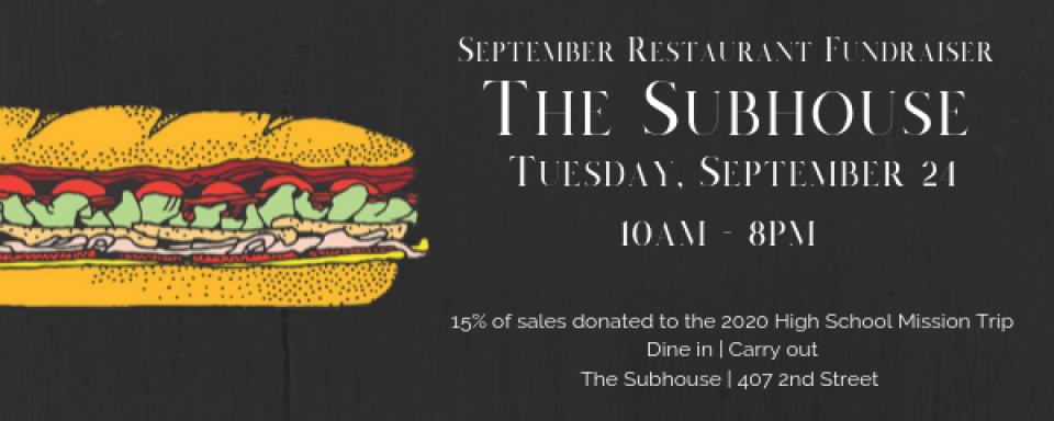 The Subhouse Fundraiser
