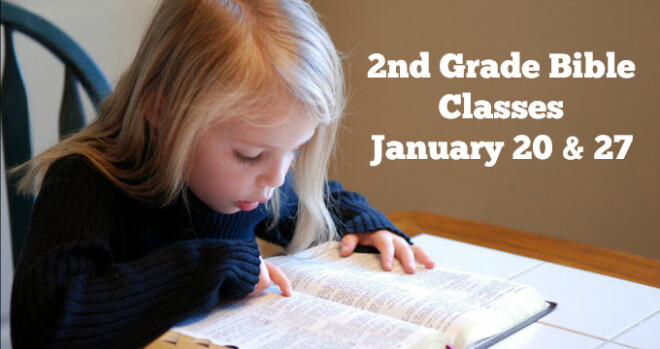 11:15am Second Grade Bible Class