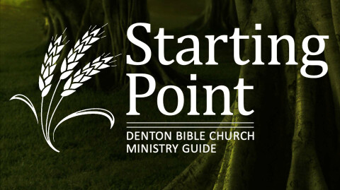 Starting Point - Ministry Guide