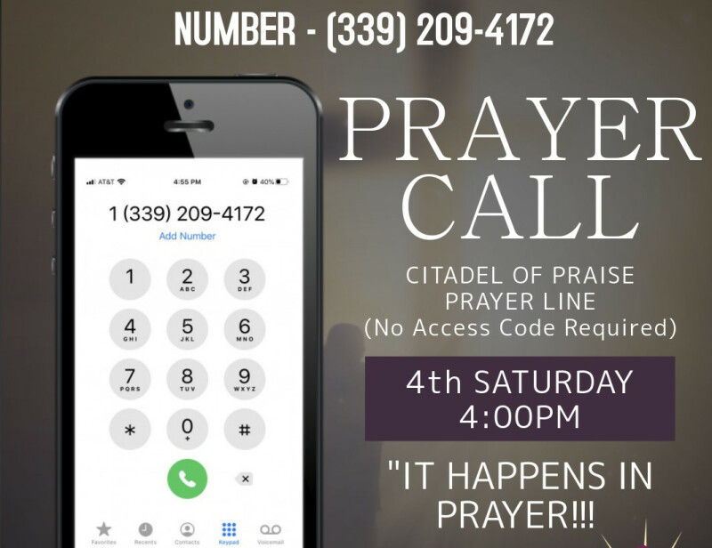 Corporate Prayer Conference Call