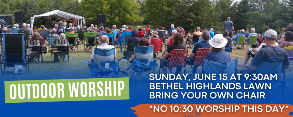 Outdoor Worship // Father's Day