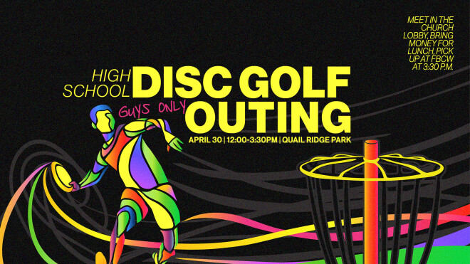 HS Guys Disc Golf Outing