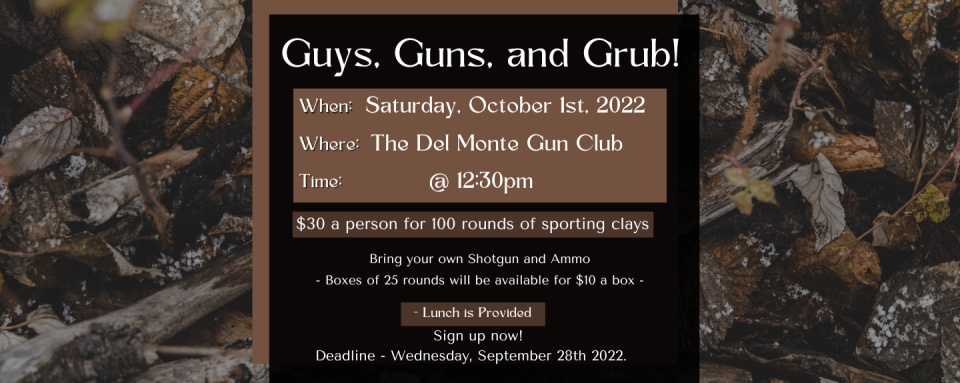 Guys, Guns, & Grub