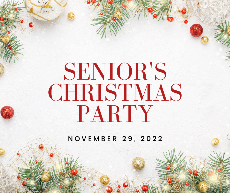 Senior's Christmas Party