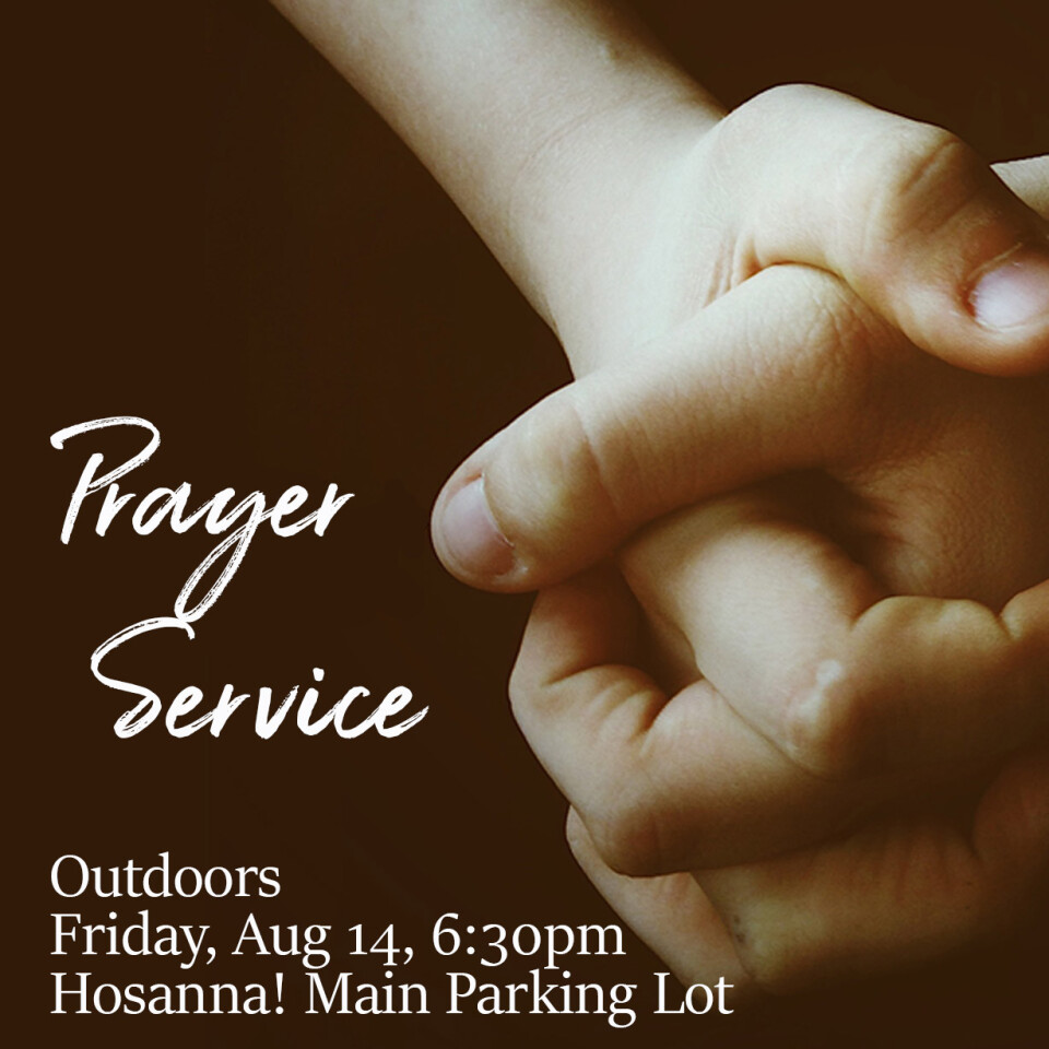 Outdoor Prayer Service