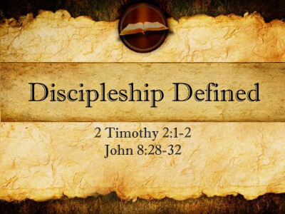 Discipleship Defined