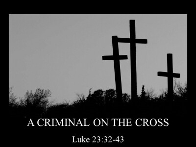 A Criminal on the Cross